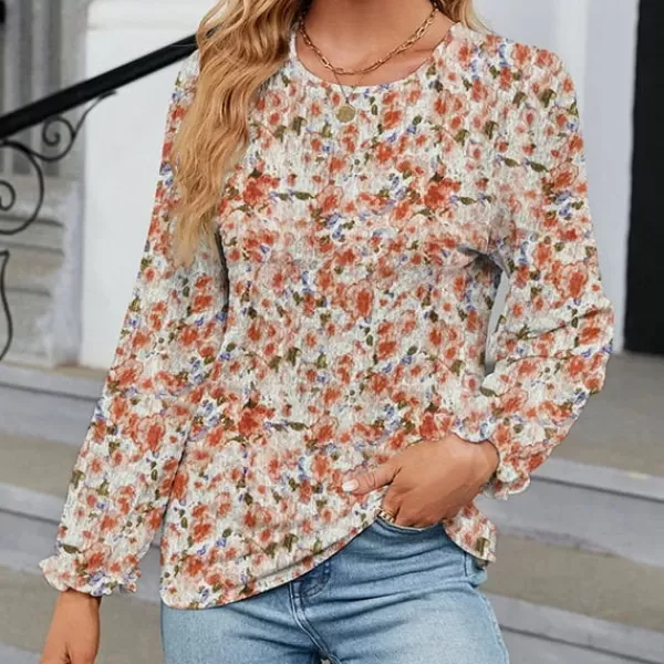 Princesse Fleurie Blouse Fleurie Bohème Chic Fashion