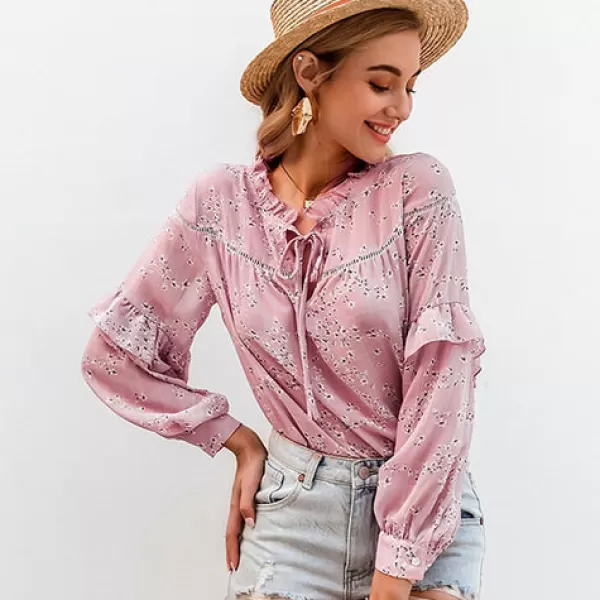 Princesse Fleurie Blouse Fleurie Rose Store