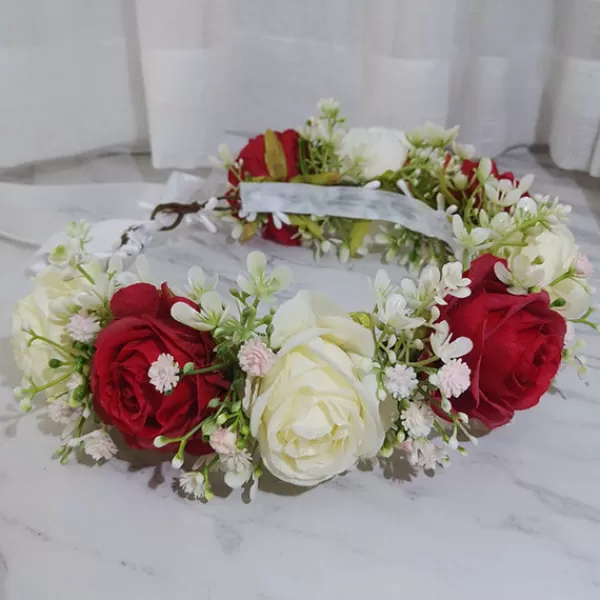 Princesse Fleurie Couronne de Fleurs Mariage Shop