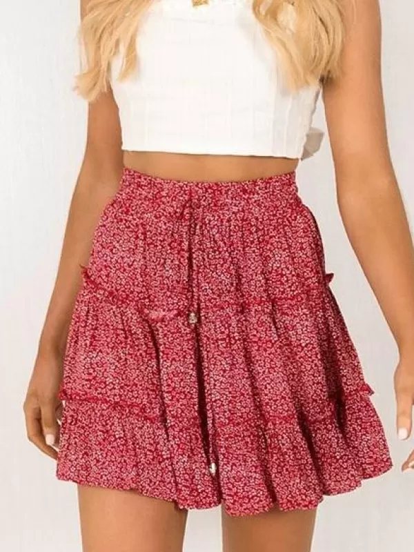 Princesse Fleurie Jupe Fleurie Courte Empire Outlet