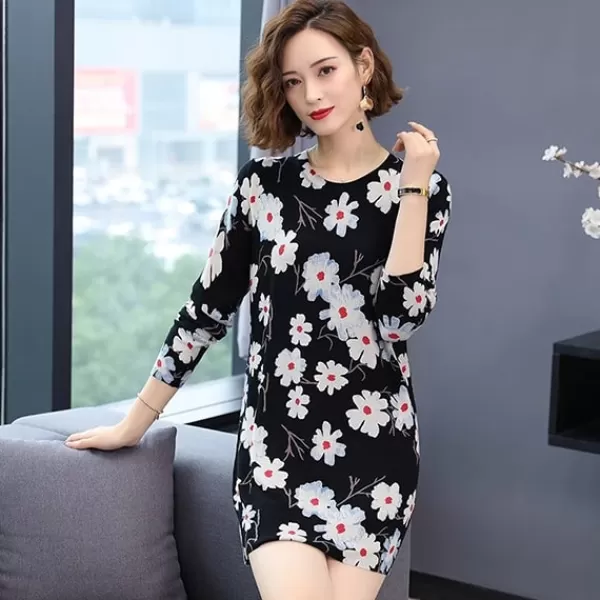 Princesse Fleurie Pull Fleurie Long Femme Best Sale