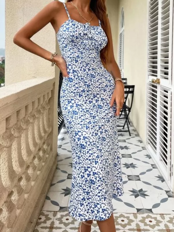 Princesse Fleurie Robe Blanche Fleurie Longue Hot