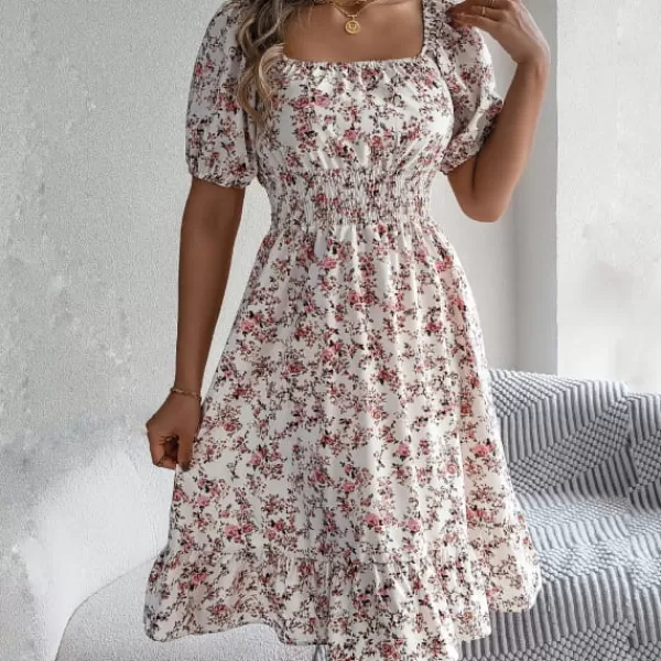 Princesse Fleurie Robe Classique Fleurie Discount