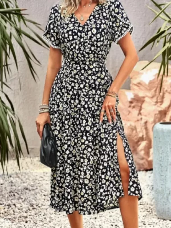 Princesse Fleurie Robe Cocktail Fleurie Flash Sale