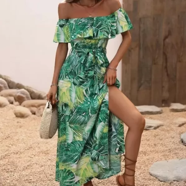 Princesse Fleurie Robe Col Bardot Fleurie Sale