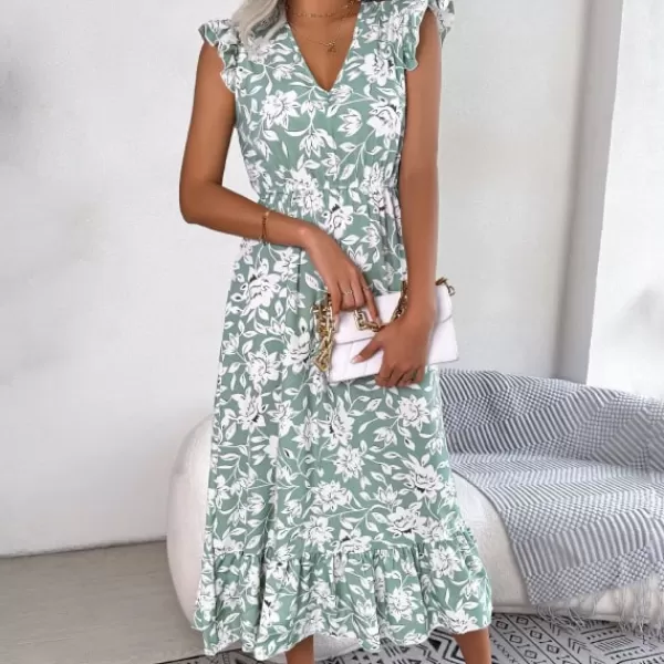 Princesse Fleurie Robe de Grossesse Fleurie Été Discount