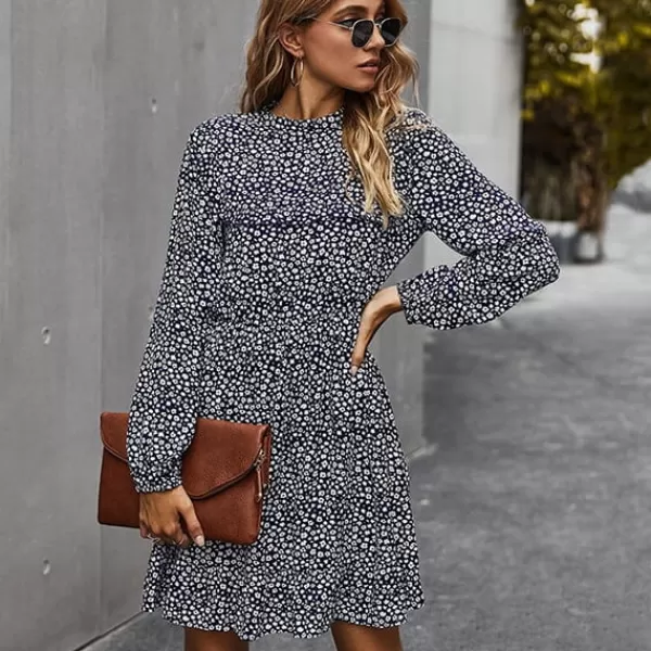 Princesse Fleurie Robe Fleurie Courte Hiver Cheap
