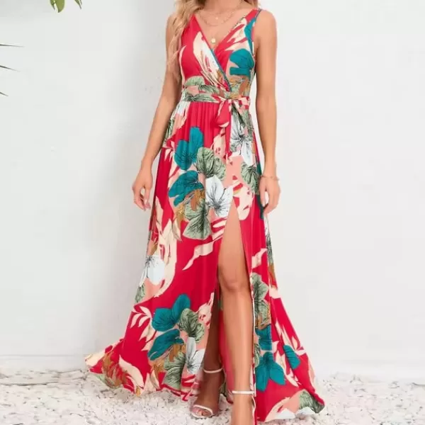 Princesse Fleurie Robe Fleurie Longue Femme Fashion