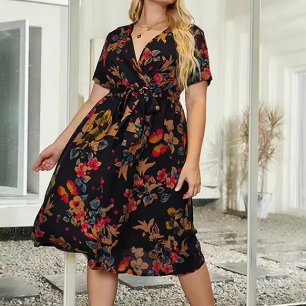 Princesse Fleurie Robe Fluide Fleurie Grande Taille Discount