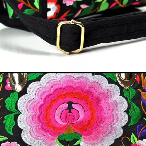Princesse Fleurie Sac à Main Broderie Fleurs Best Sale
