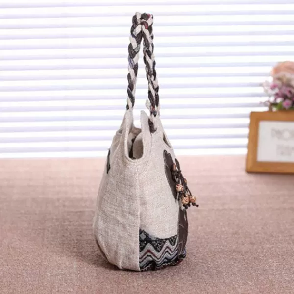 Princesse Fleurie Sac à Main Toile Fleurie Flash Sale