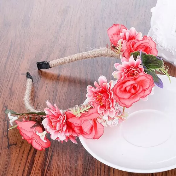 Princesse Fleurie Serre-Tête Fleur Fille Cheap