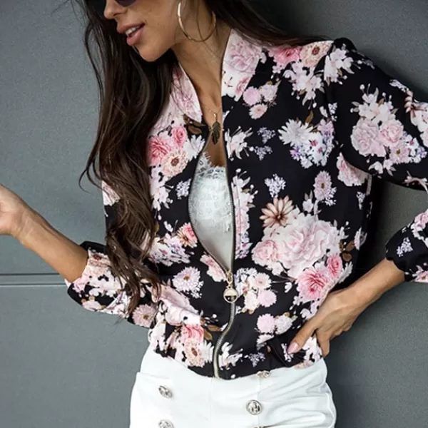 Princesse Fleurie Veste Fleurie Noire Discount